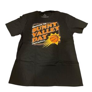 Fanatics Men Large Black Phoenix Suns Hometown Collection Sunny T-Shirt